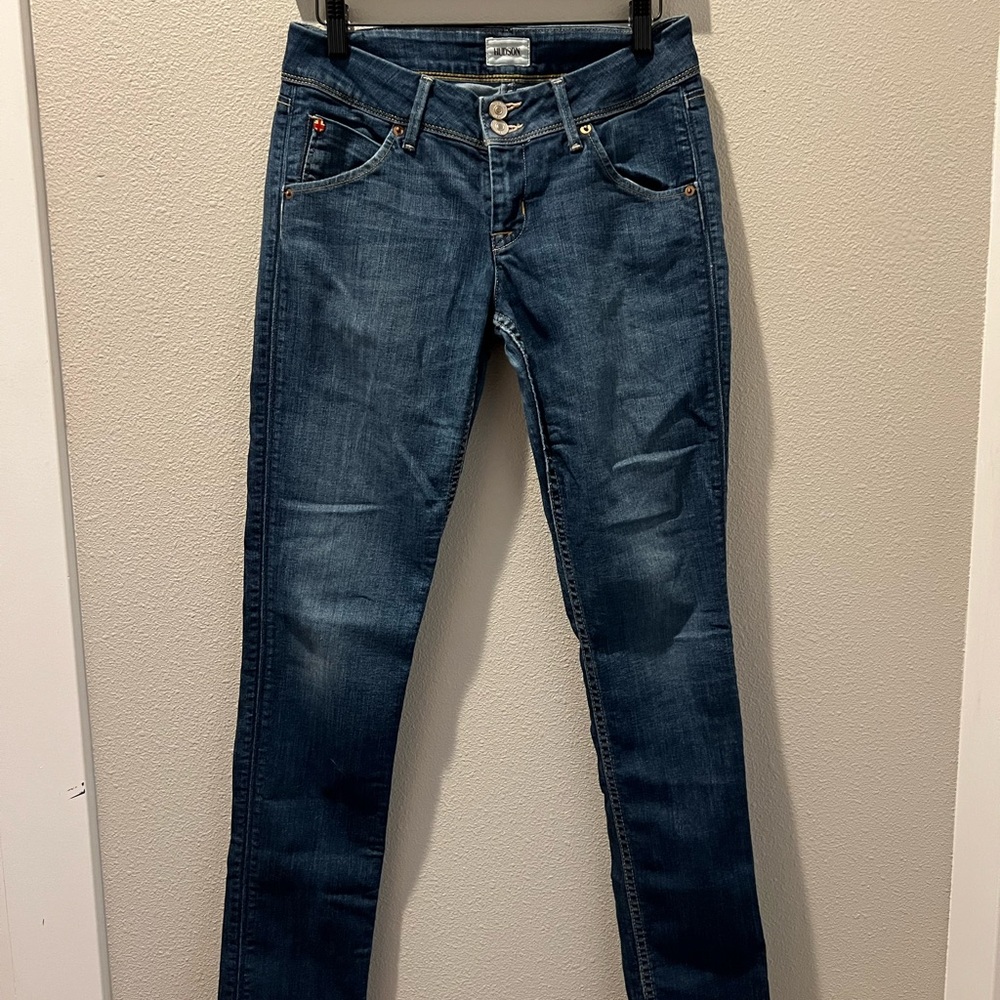 Hudson Jeans Dark Blue Skinny Denim